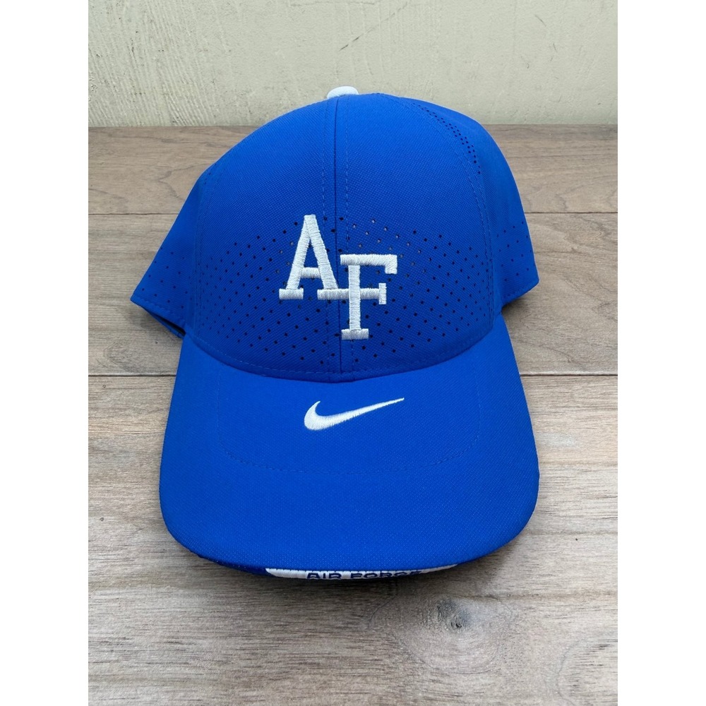 Air Force Hat Nike Legacy91 Dri-FIT Baseball Cap Royal Blue On-Field